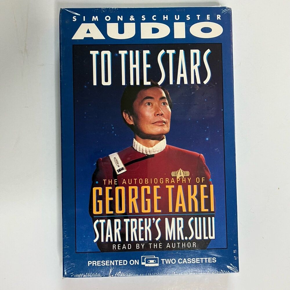 To the Stars Autobiography of George Takei Star Treks Mr Sulu On Cassettes New